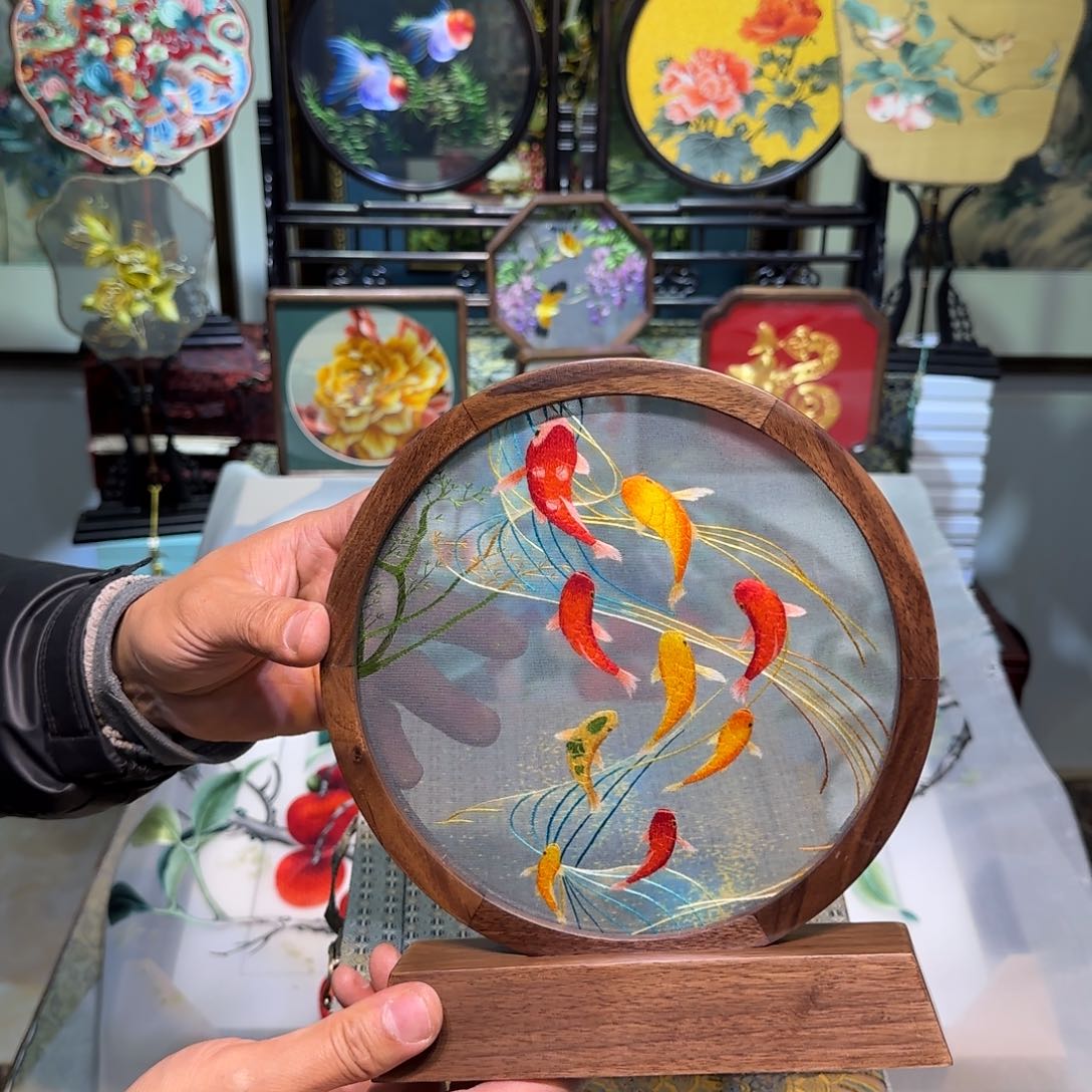 刺绣刺绣工艺精湛