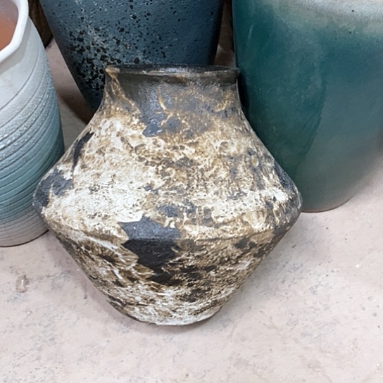 紫砂花盆口16高度26肚子28