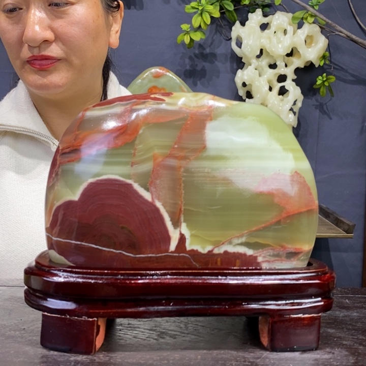 石材精品古青石摆件