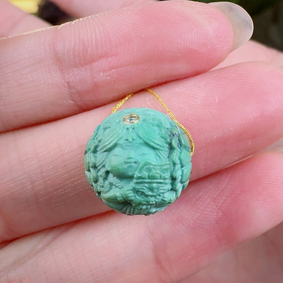 绿松石珠宝奇石未镶嵌