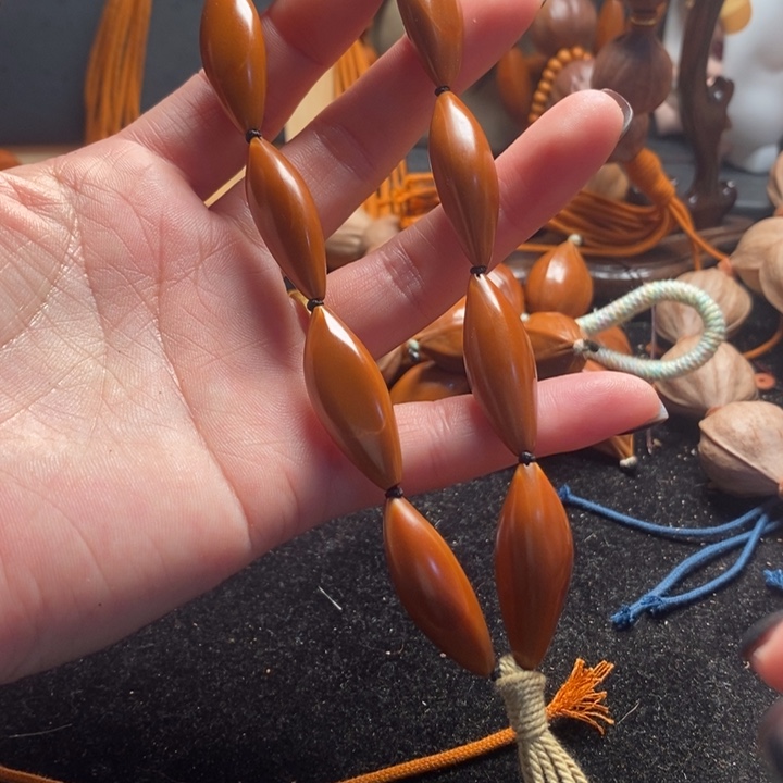 橄榄核手串/手链柳叶