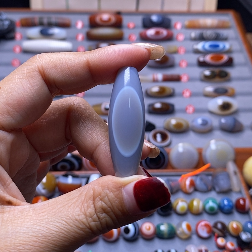 【闪购商品】玛瑙/玉髓珠宝半成品未镶嵌荷**饭