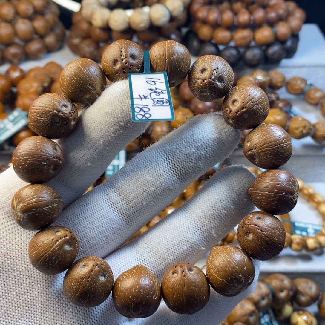 紫金鼠手串紫金鼠纯圆原籽16