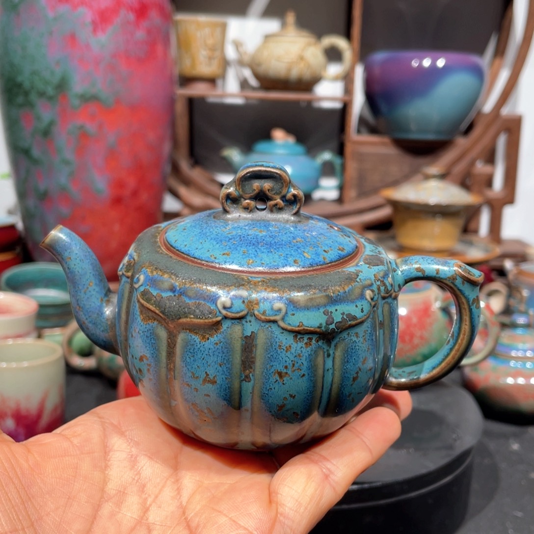 中国神后钧瓷茶器