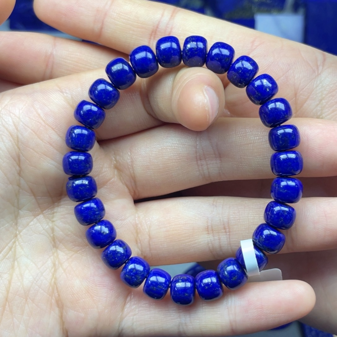 未镶嵌青金石老型手串8+