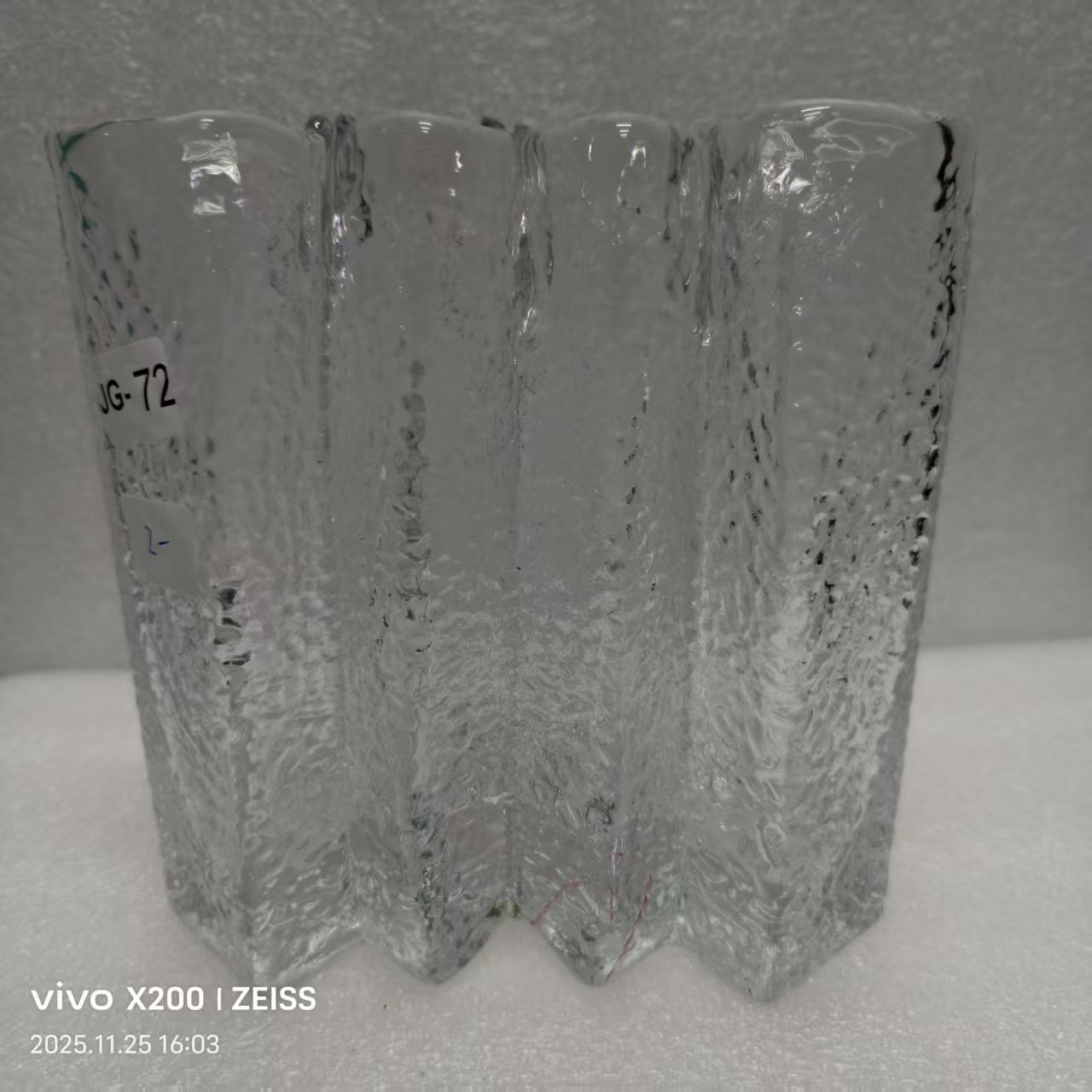 JG-072简约现代琉璃花瓶客厅餐桌插花艺术摆件