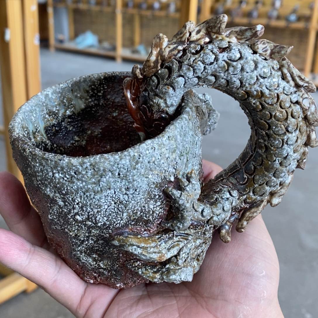 陶园柴烧，精品高货。G19瑕