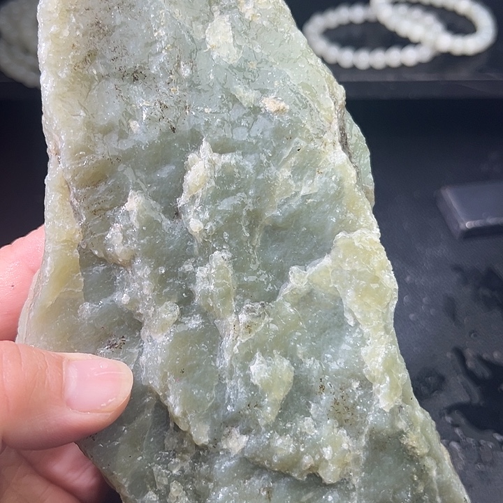 和田玉（糖玉）未镶嵌车挂