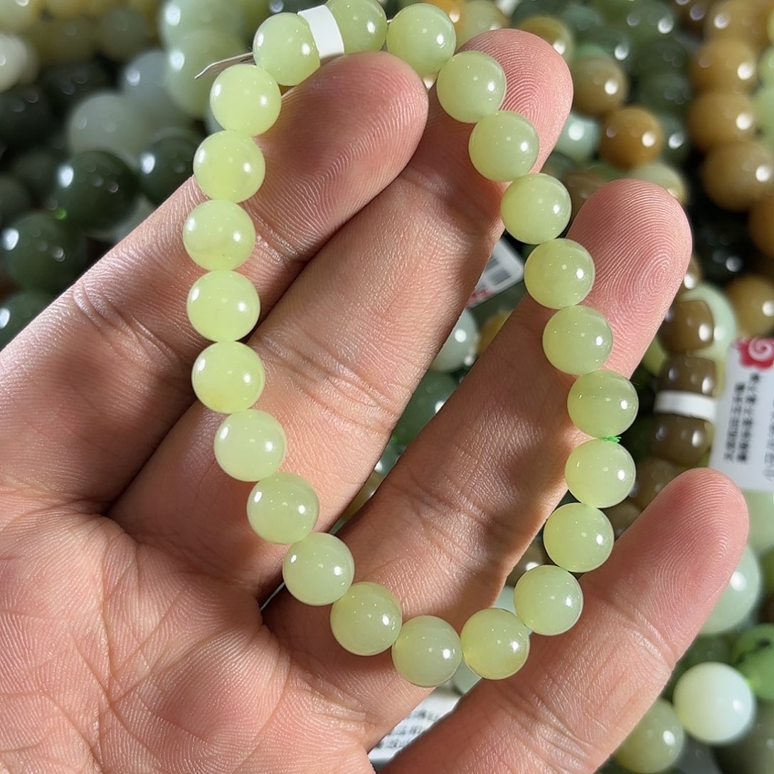 和田玉手链未镶嵌W88