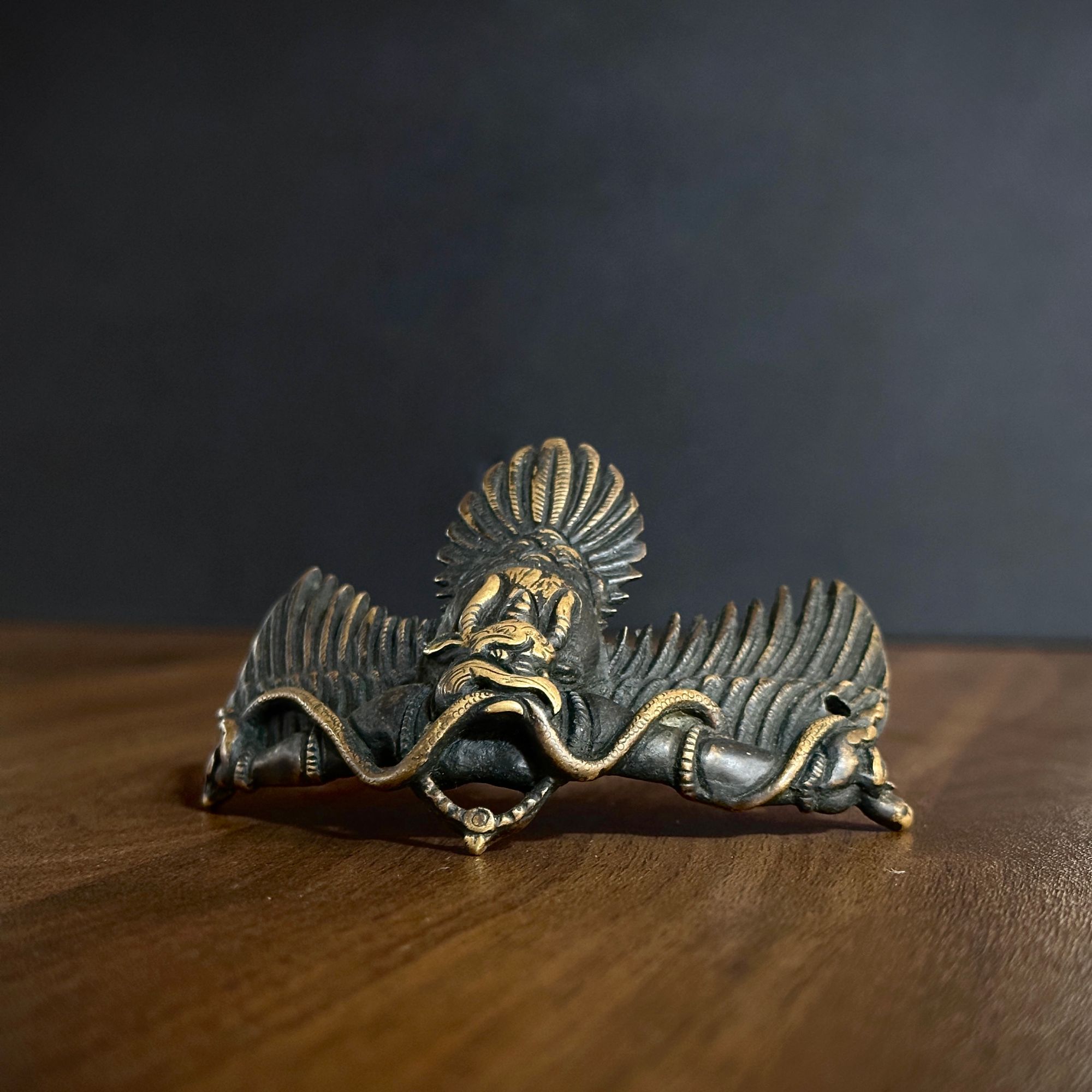 大鹏鸟/传世天铁/藏传文玩