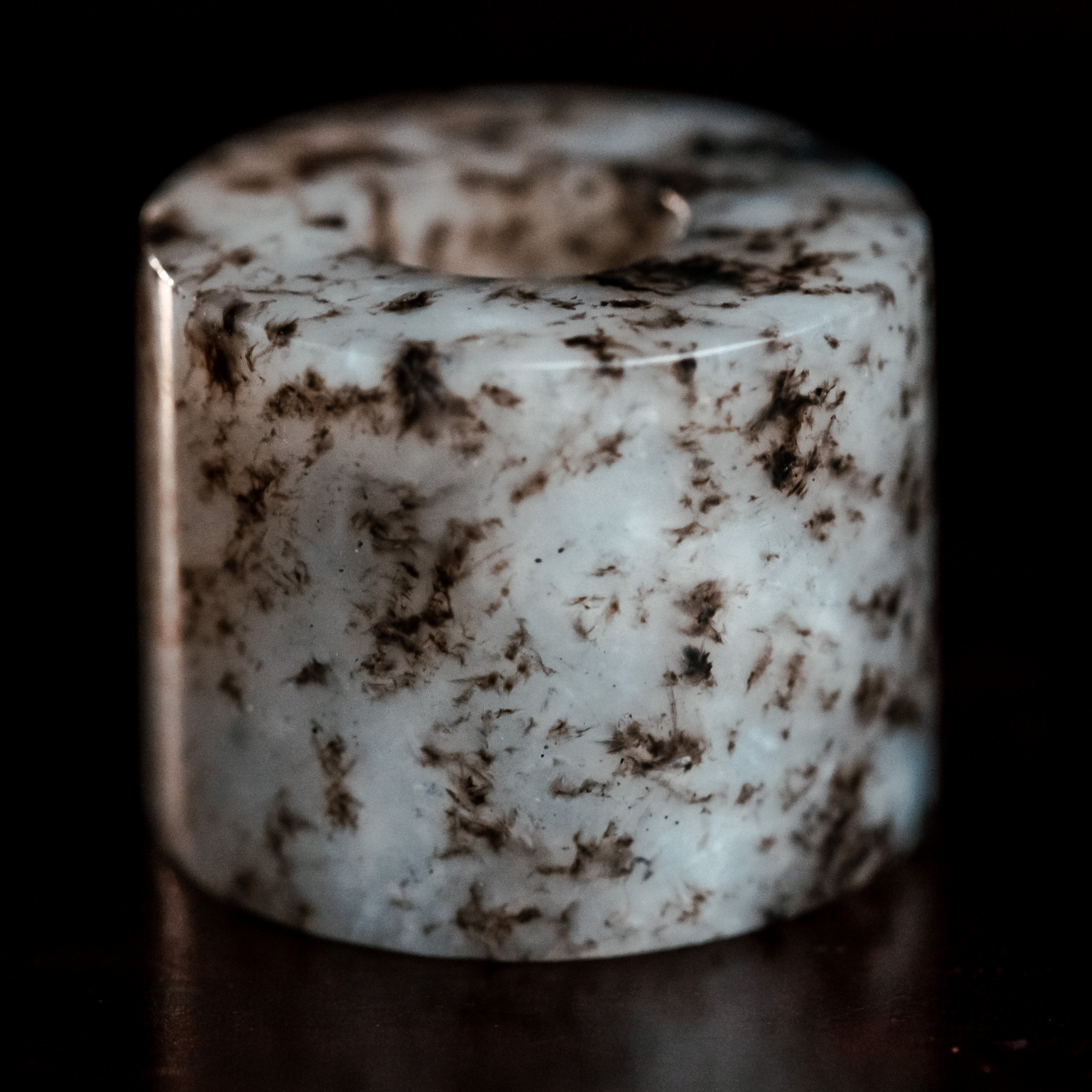 明代和田玉玉珠件-NX