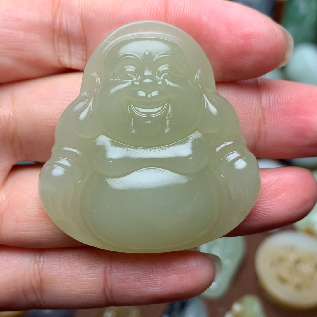 和田玉挂件未镶嵌