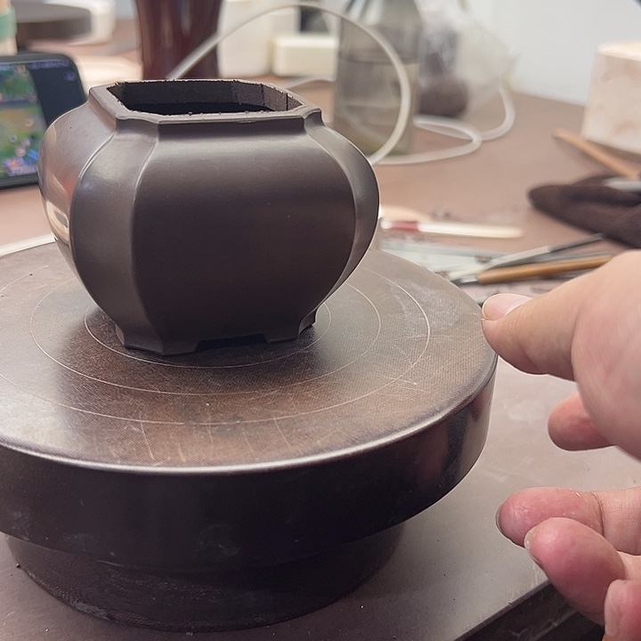 *****紫砂茶壶紫泥自若