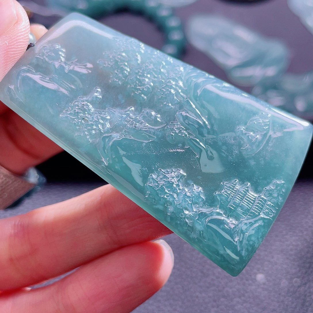 翡翠颈饰未镶嵌8885868958