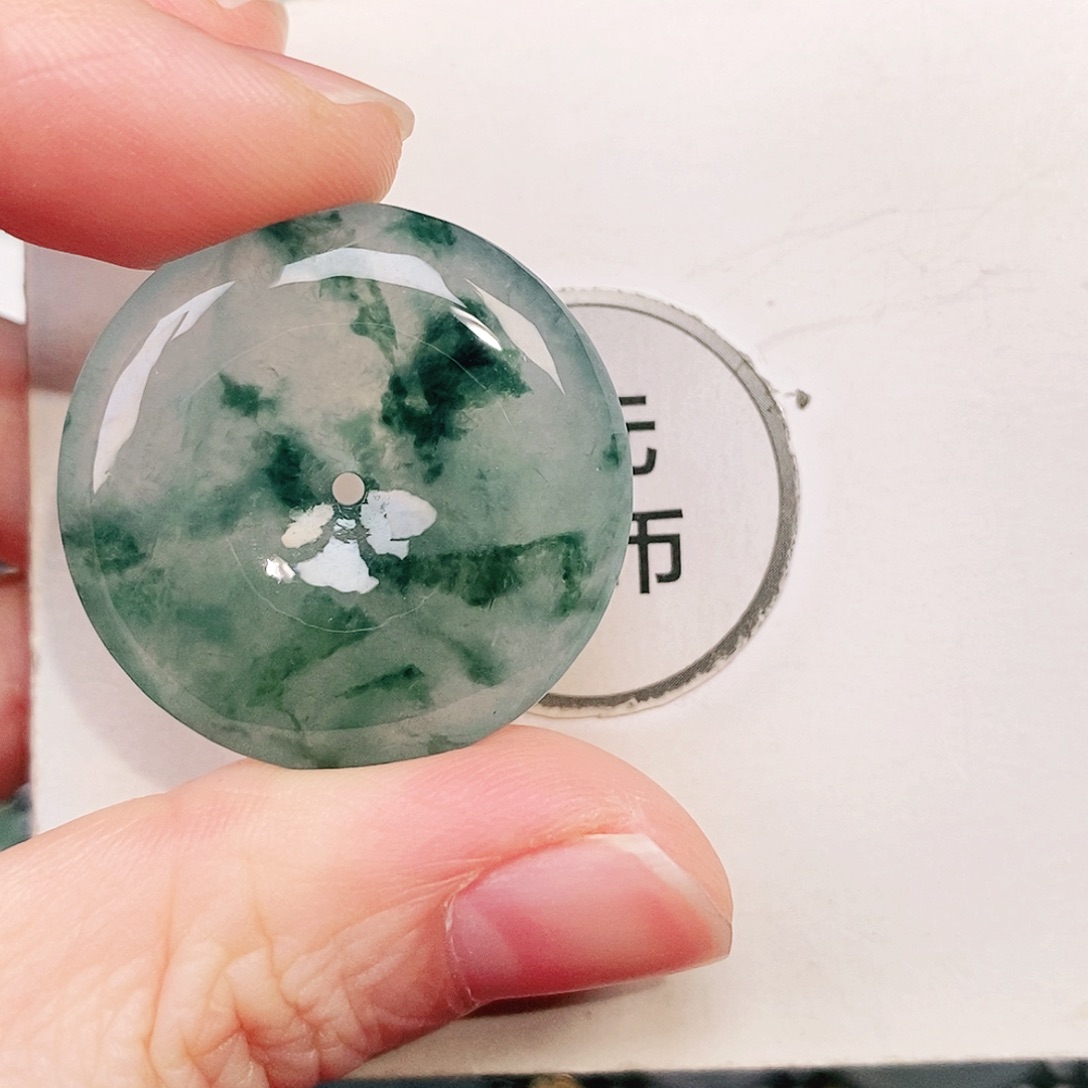 翡翠未镶嵌颈饰29/5.8