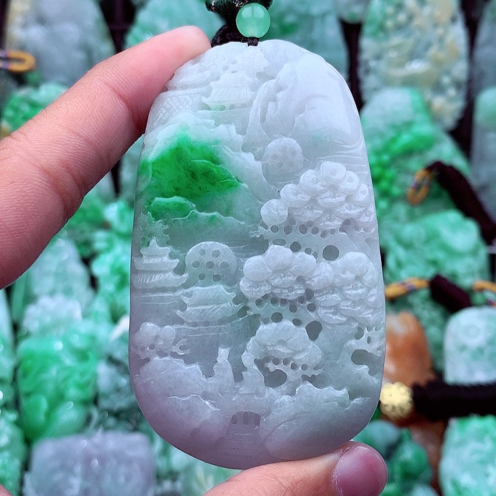 翡翠吊坠(不含链)未镶嵌