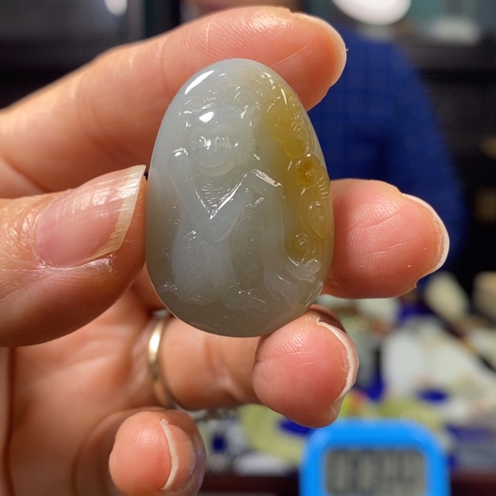 定制和田玉生肖猴