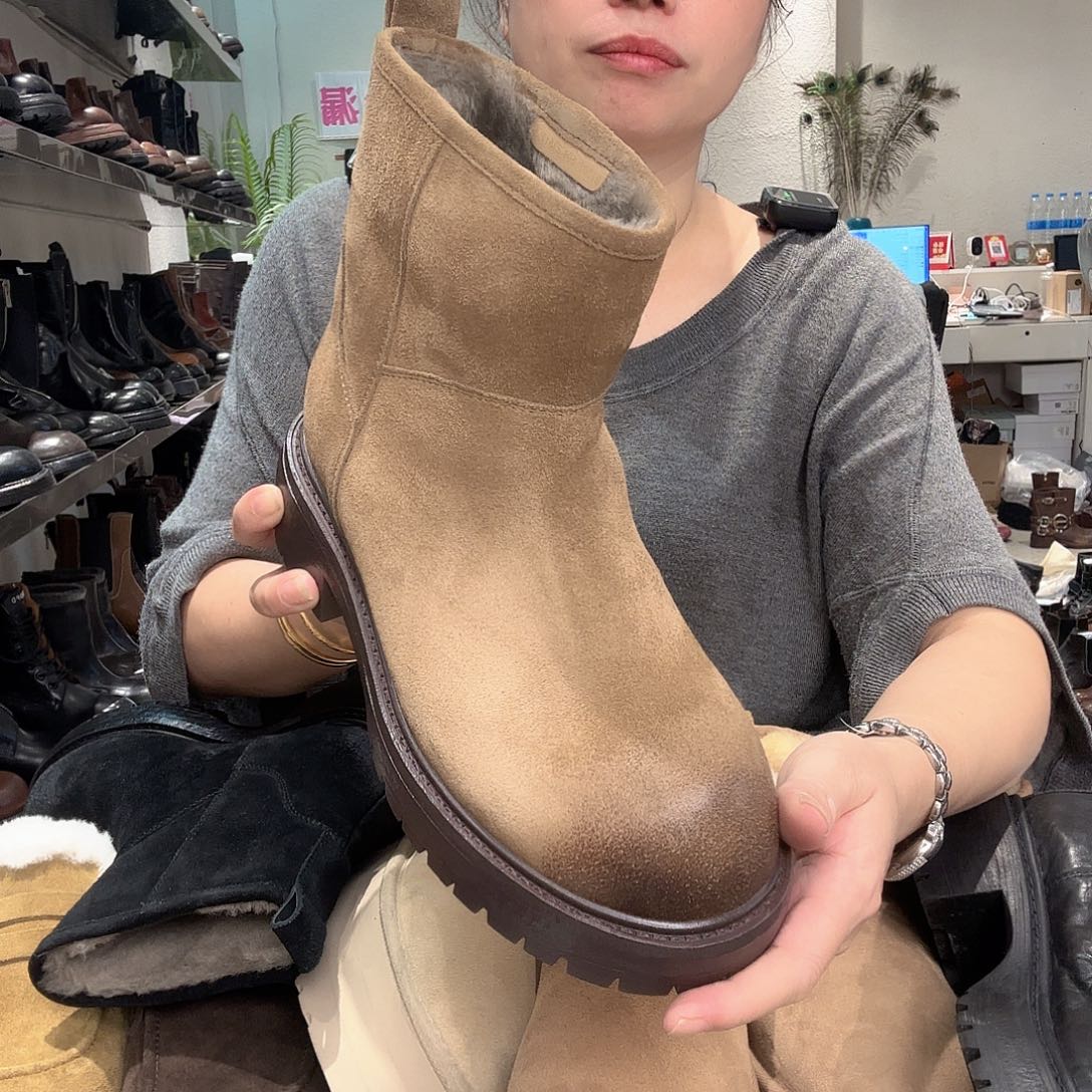 10车羊毛里38码栗色
