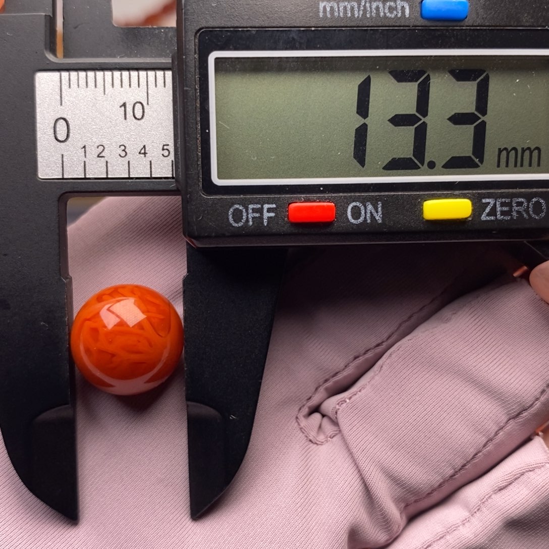 南红玛瑙未镶嵌配饰虎皮纹 瑕疵纹裂清货