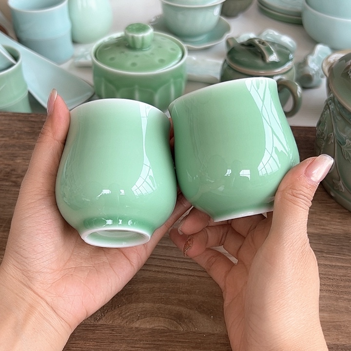 小米茶器龙泉青瓷