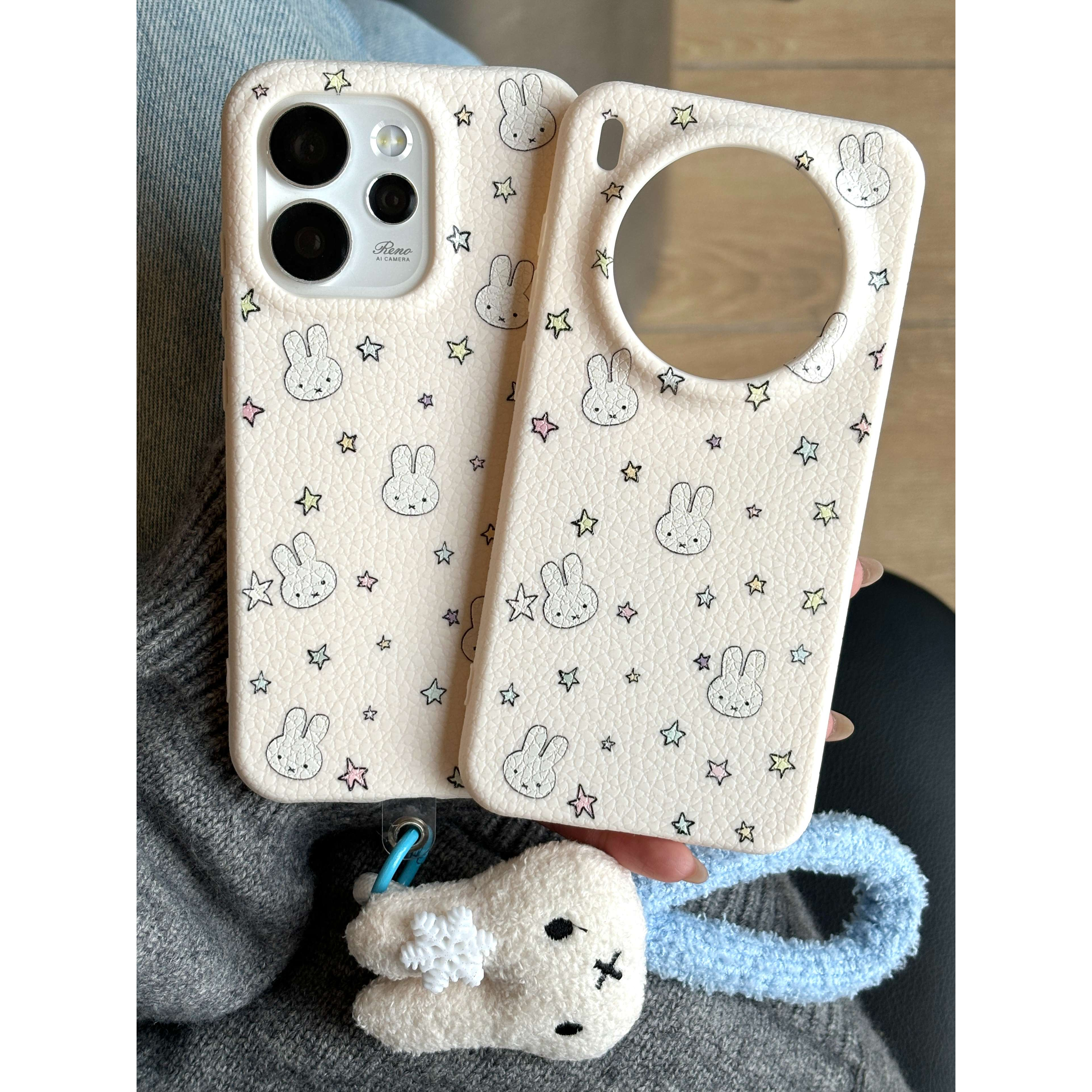 适用于华为荣耀红米小米17兔子opporeno15苹果vivox300手机壳长