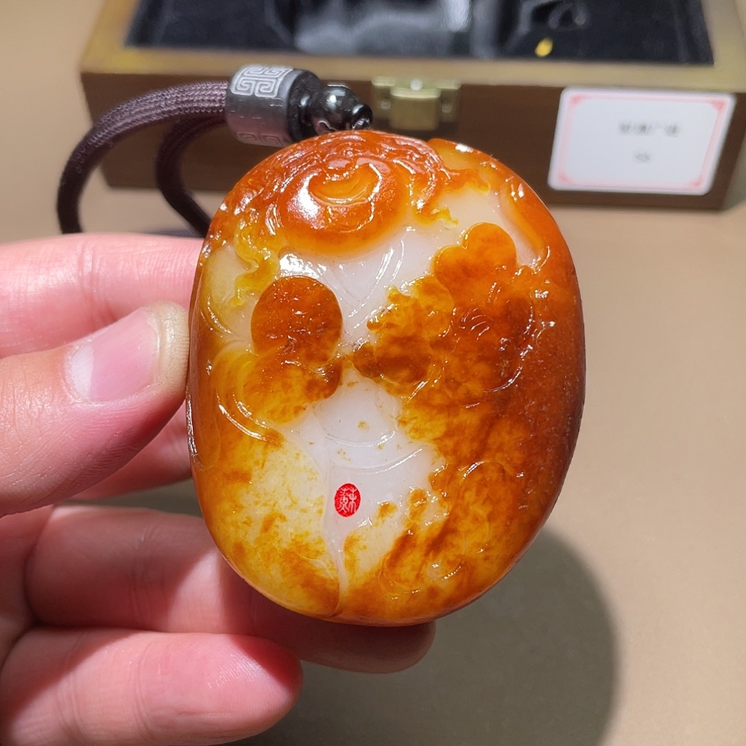 和田玉颈饰未镶嵌Z6