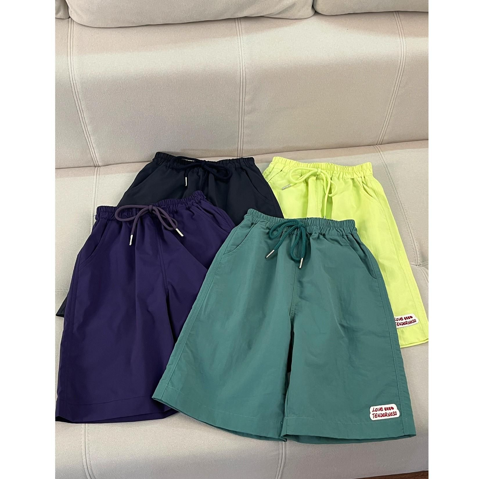 系带套装中裤短裤透气时尚运动短裤运动休闲抽 K6791