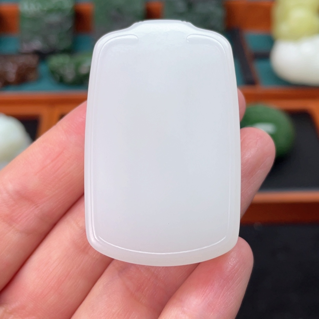 和田玉挂件未镶嵌