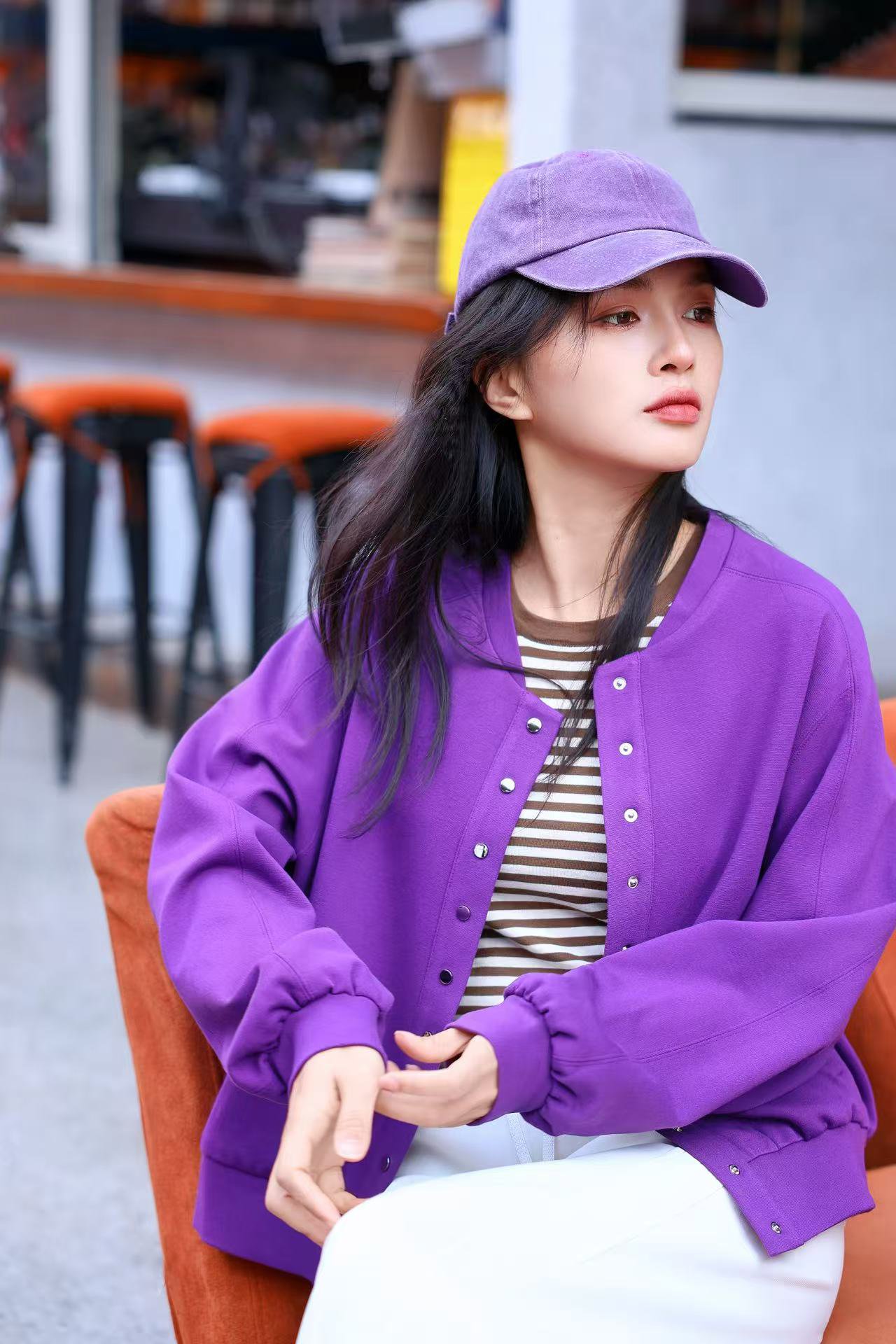 玛丝恩迪春秋短款时尚休闲外套