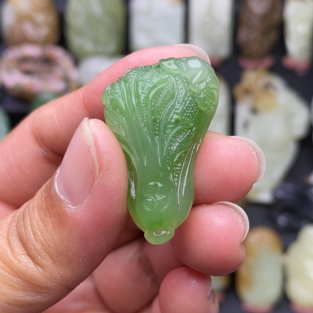 和田玉（碧玉）未镶嵌挂件