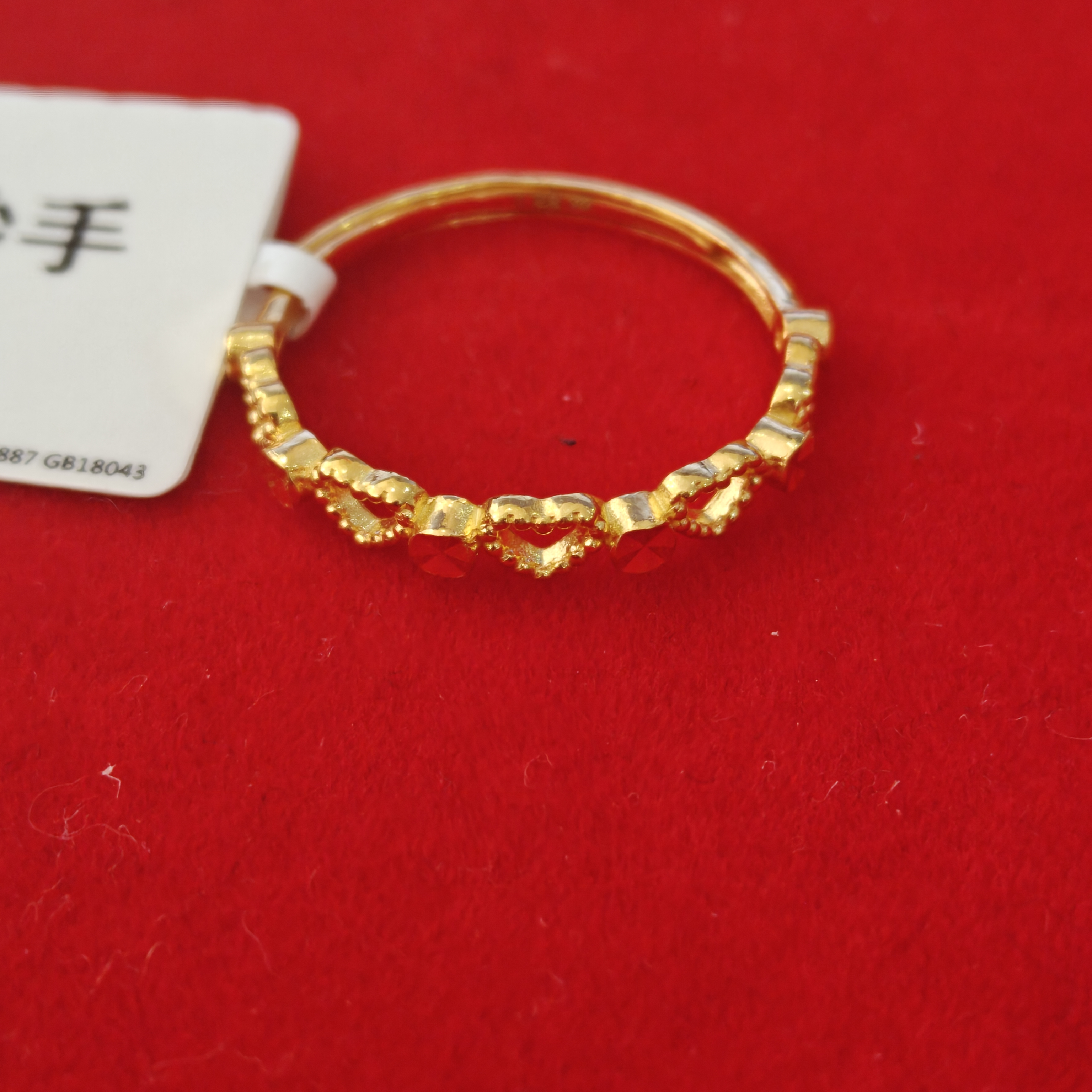 【木木专享】足金999投资金 爱心活口 GP 1.86