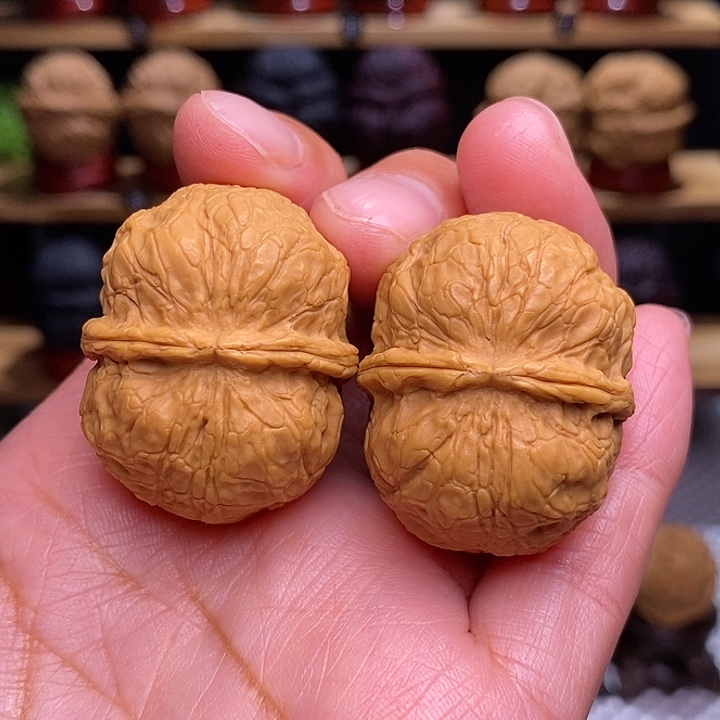 文玩核桃把件鲲鹏元宝35尺——-9