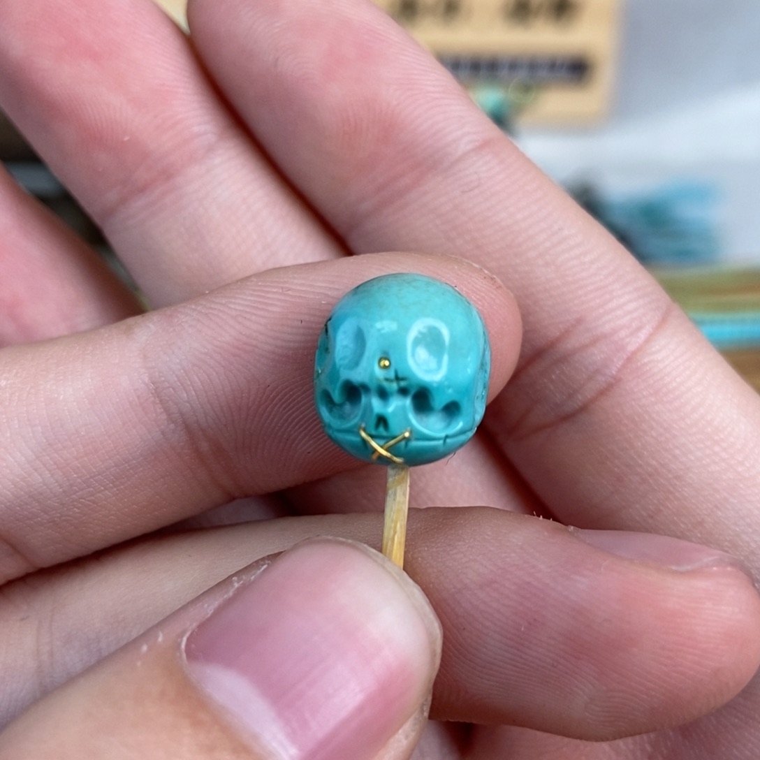 绿松石雕刻未镶嵌