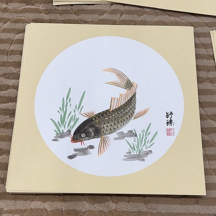 国画花鸟等多种鸟类和50.50