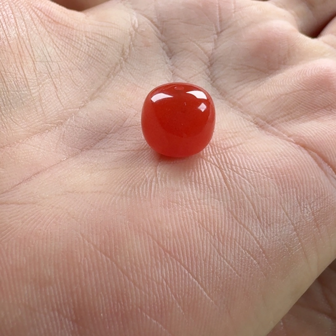 晴***李南红玛瑙未镶嵌老型12.1*10.9