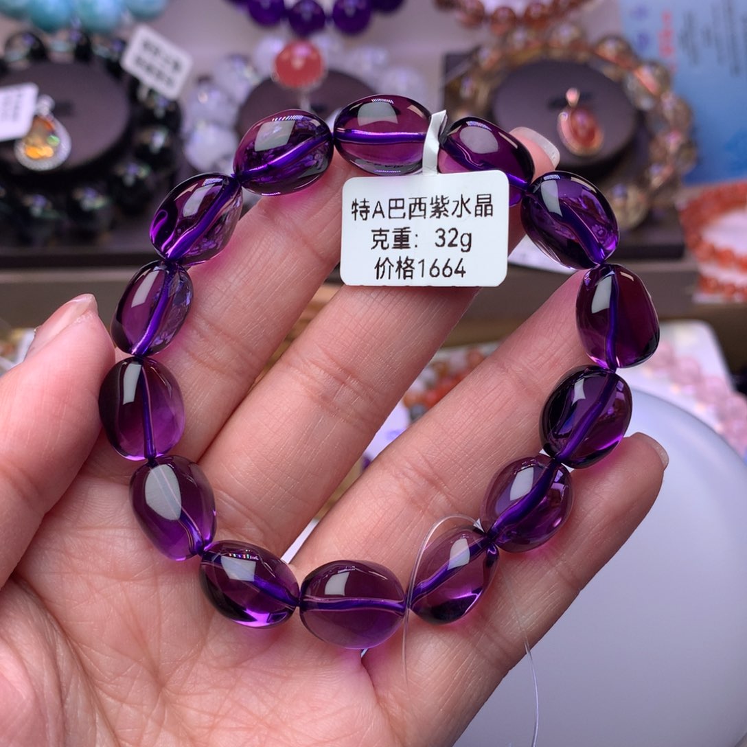 水晶手链未镶嵌V****n手链
