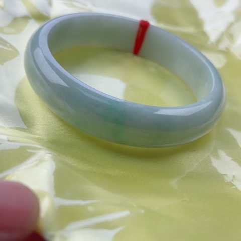 翡翠手镯未镶嵌正58.5