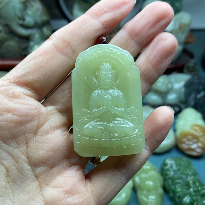 和田玉挂件未镶嵌