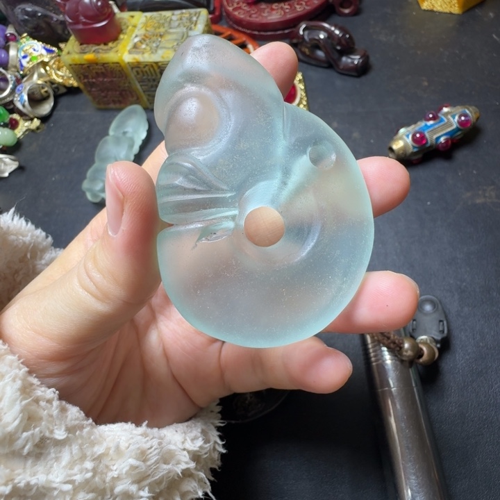 吊坠紫金钵盂菩提