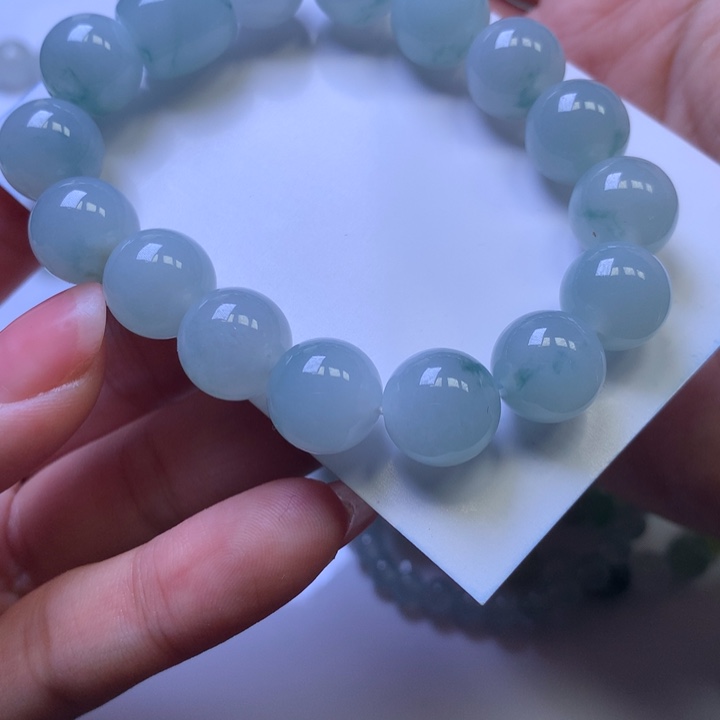 翡翠手串未镶嵌天然翡翠手串