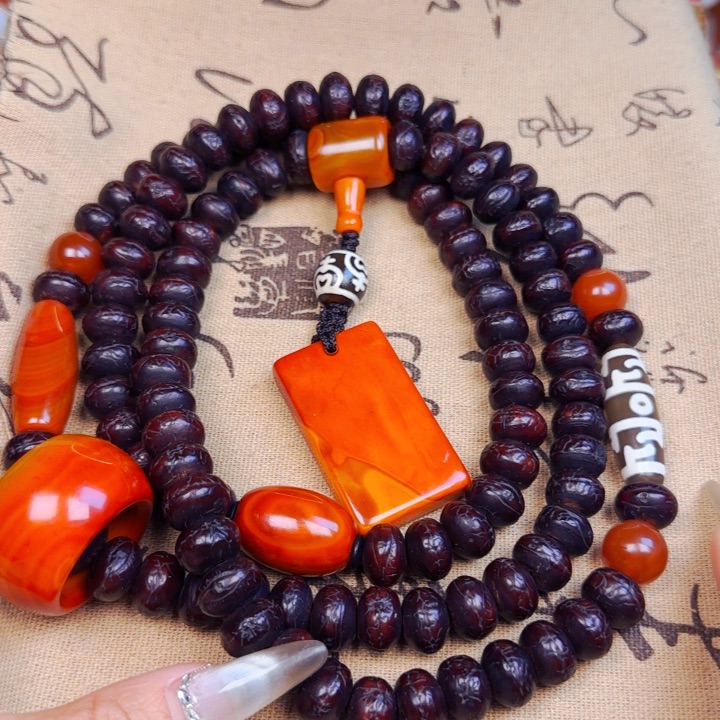 凤眼菩提吊坠脖挂