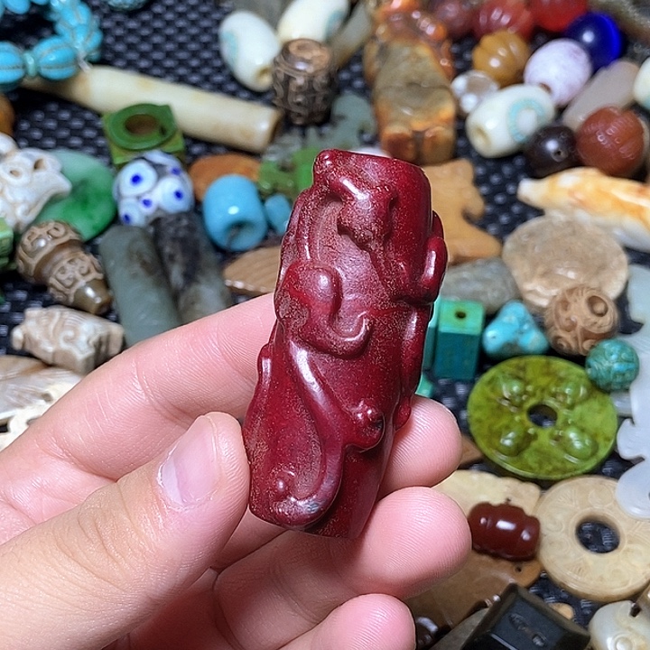 和田玉未镶嵌颈饰87