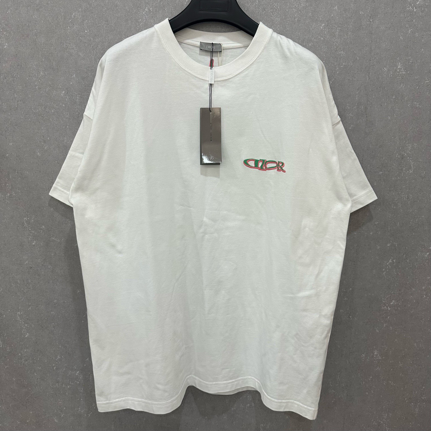 未使用 DIOR/迪奥 蛇年限定刺绣联名短袖XL码/007212