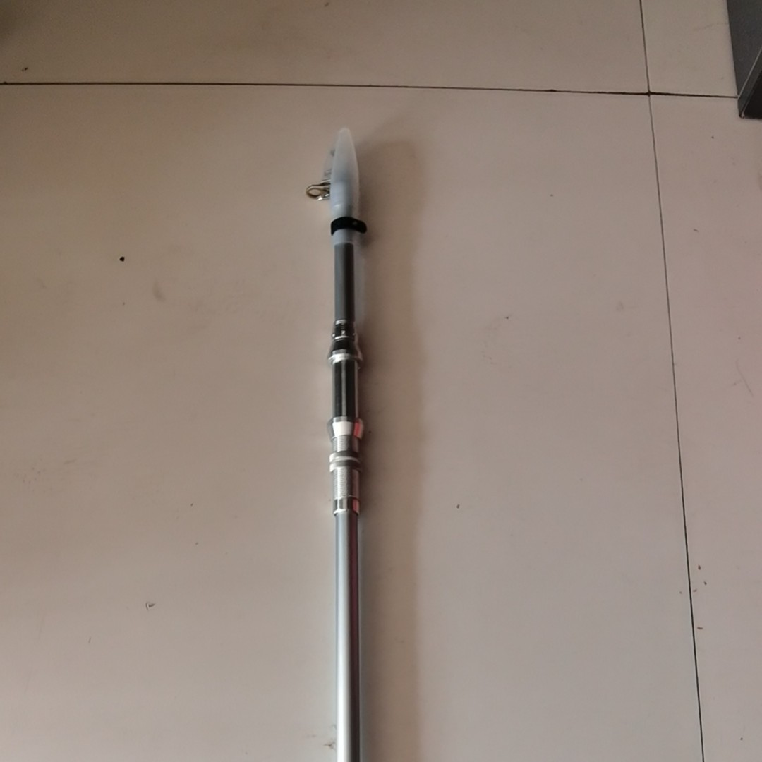 2.1米海杆，金属轮座，冬季钓鱼