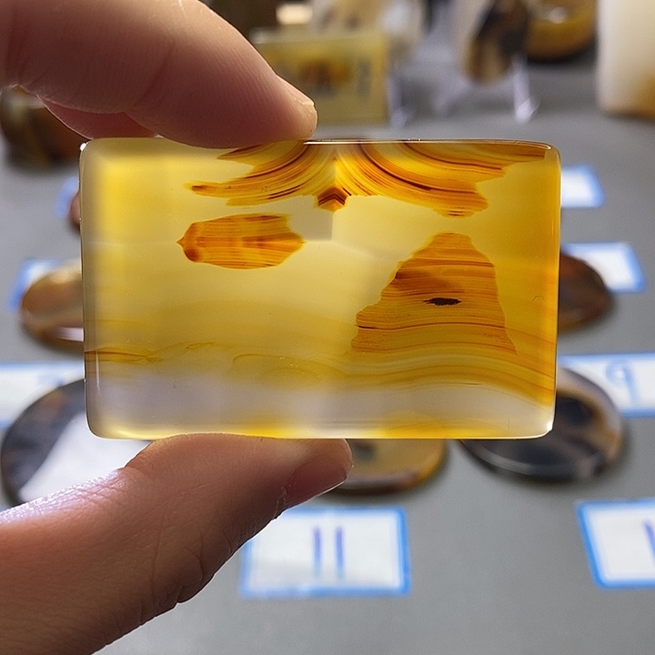 玛瑙/玉髓未镶嵌珠宝半成品21