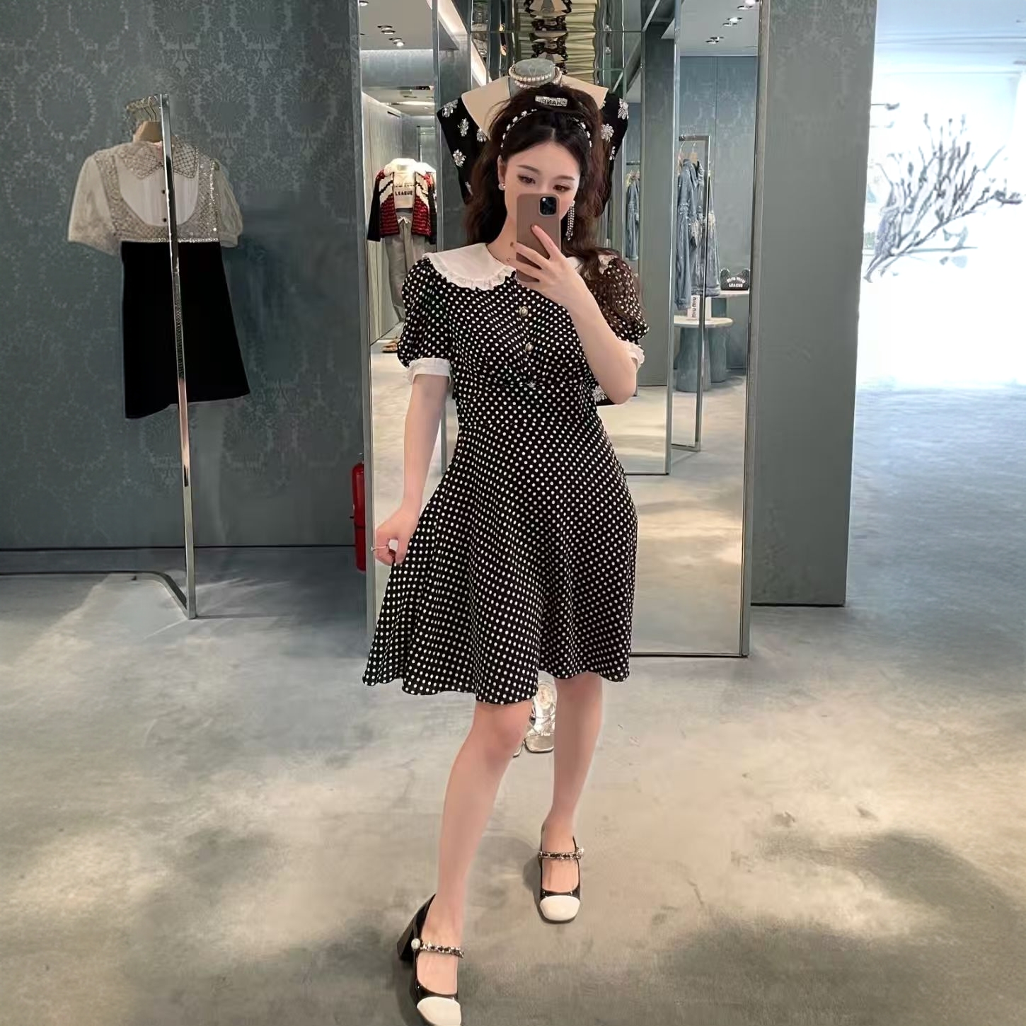 99新 MIU MIU/缪缪  海囤/缪缪连衣裙/40码/nu18592