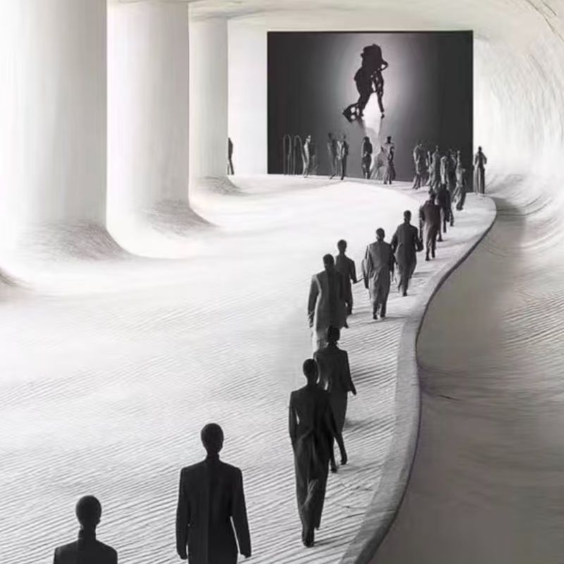 Q-TX21106-秋冬新款时尚奢侈加绒男士卫衣