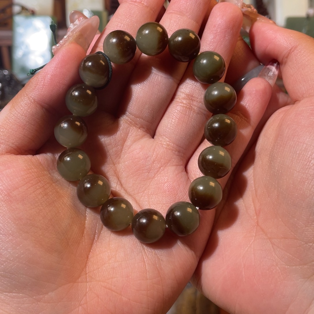 和田玉颈饰未镶嵌也****呵