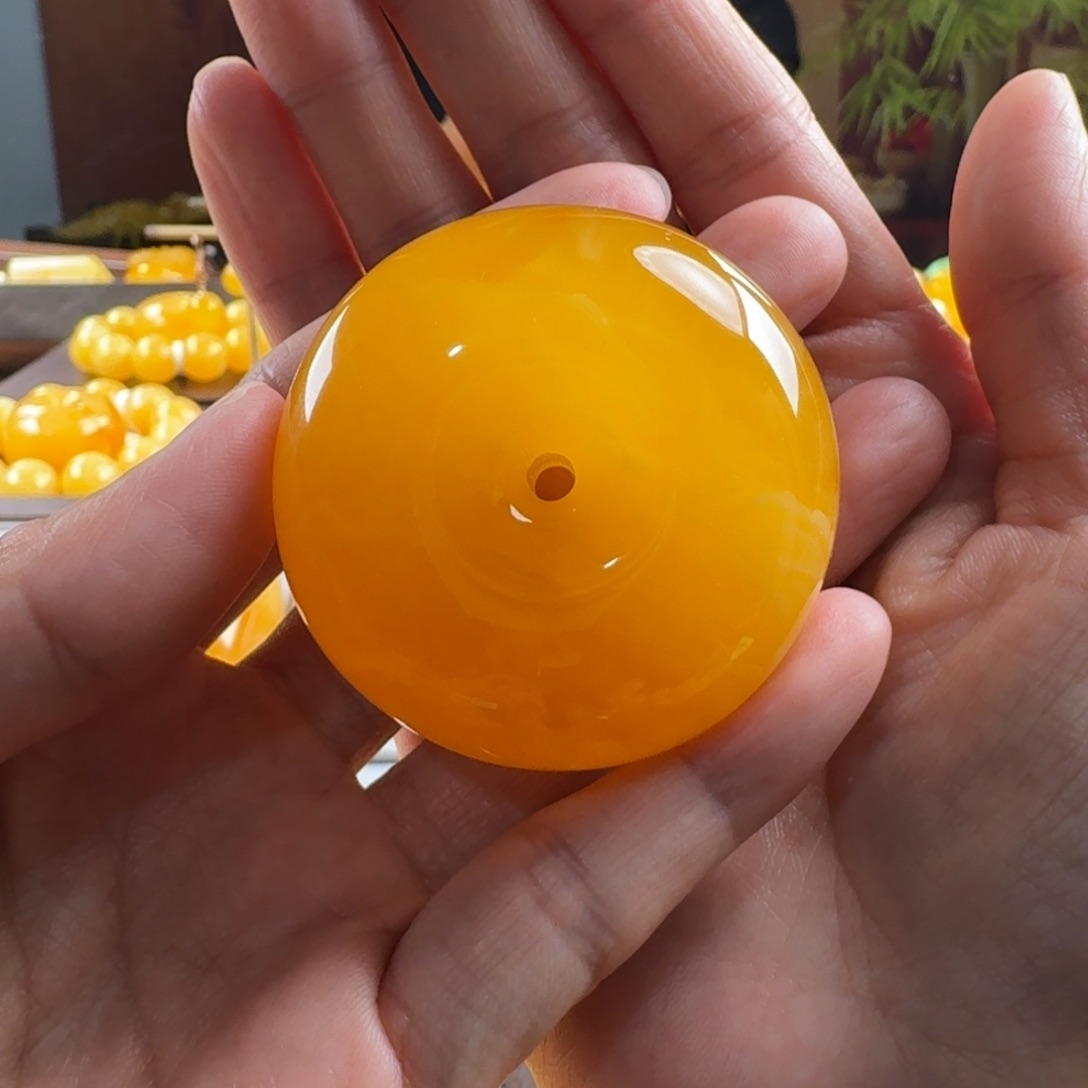 蜜蜡毛衣链未镶嵌第***铺