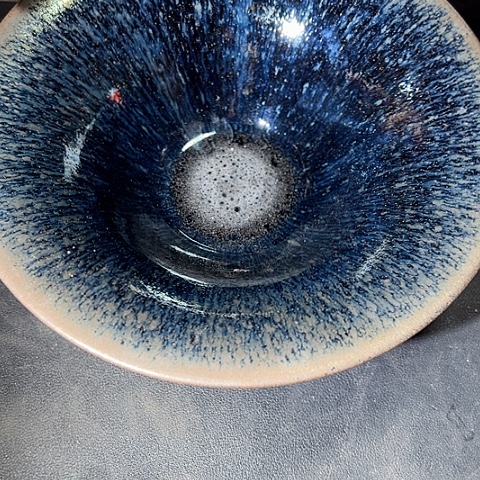 瓷天**勤宋御柴烧主人杯